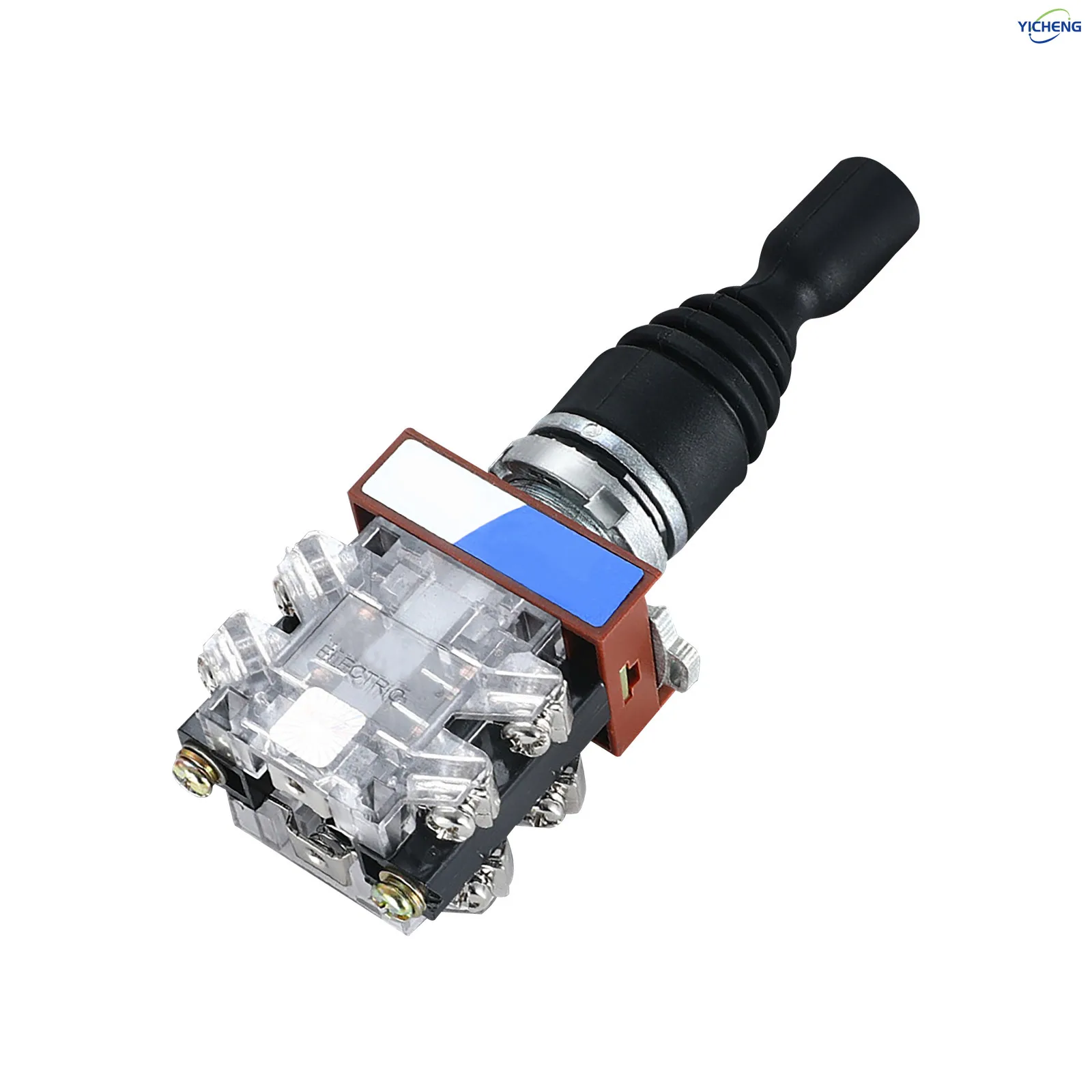 1Pcs 22mm Joystick Switch Self Reset/self Lock Cross Rocker Switch  4 Position 4NO/2 Position 2NO