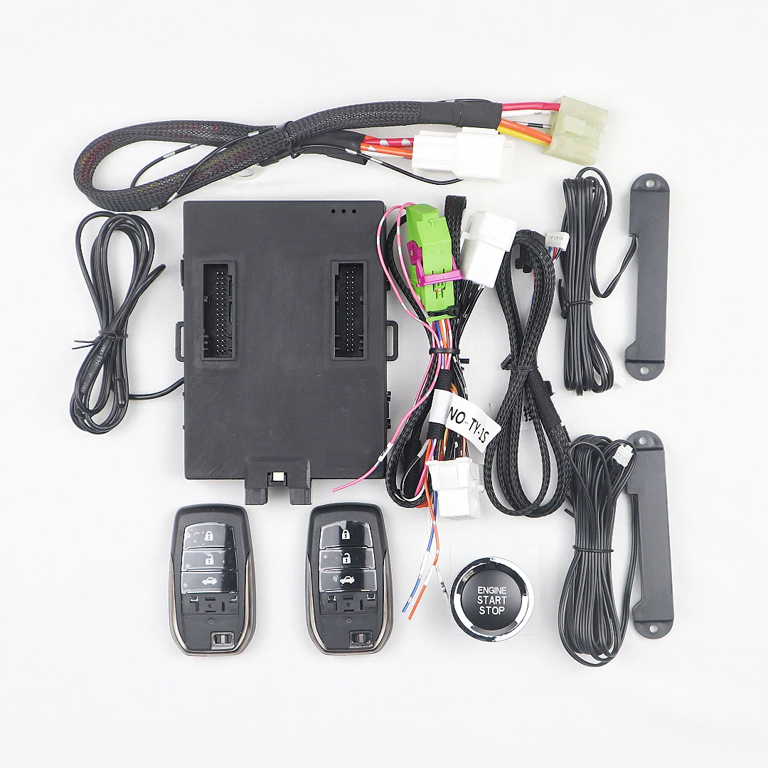 

For Toyota RAV4 Car Upgrade Finger Engine Push Start Stop Remote Starter Keyless GO Comfort Access Mobile Phone APP Control