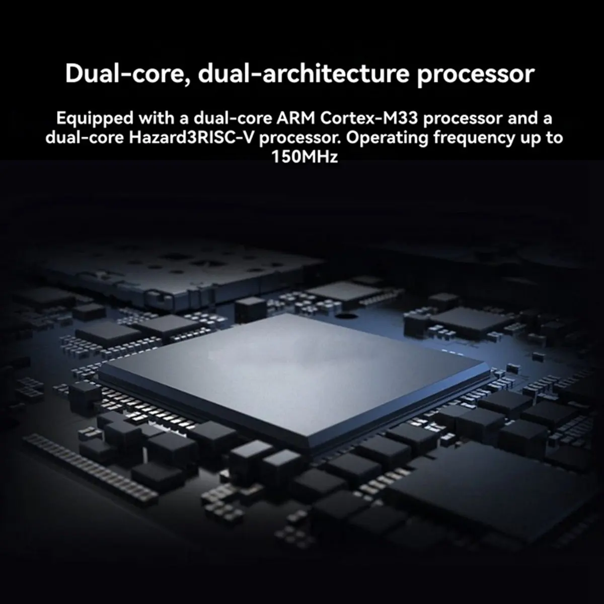 RP2350-USB-A Mini Development Board 2Mb Flash Core Board Compatible with USB 2.0/1.1 Transmission