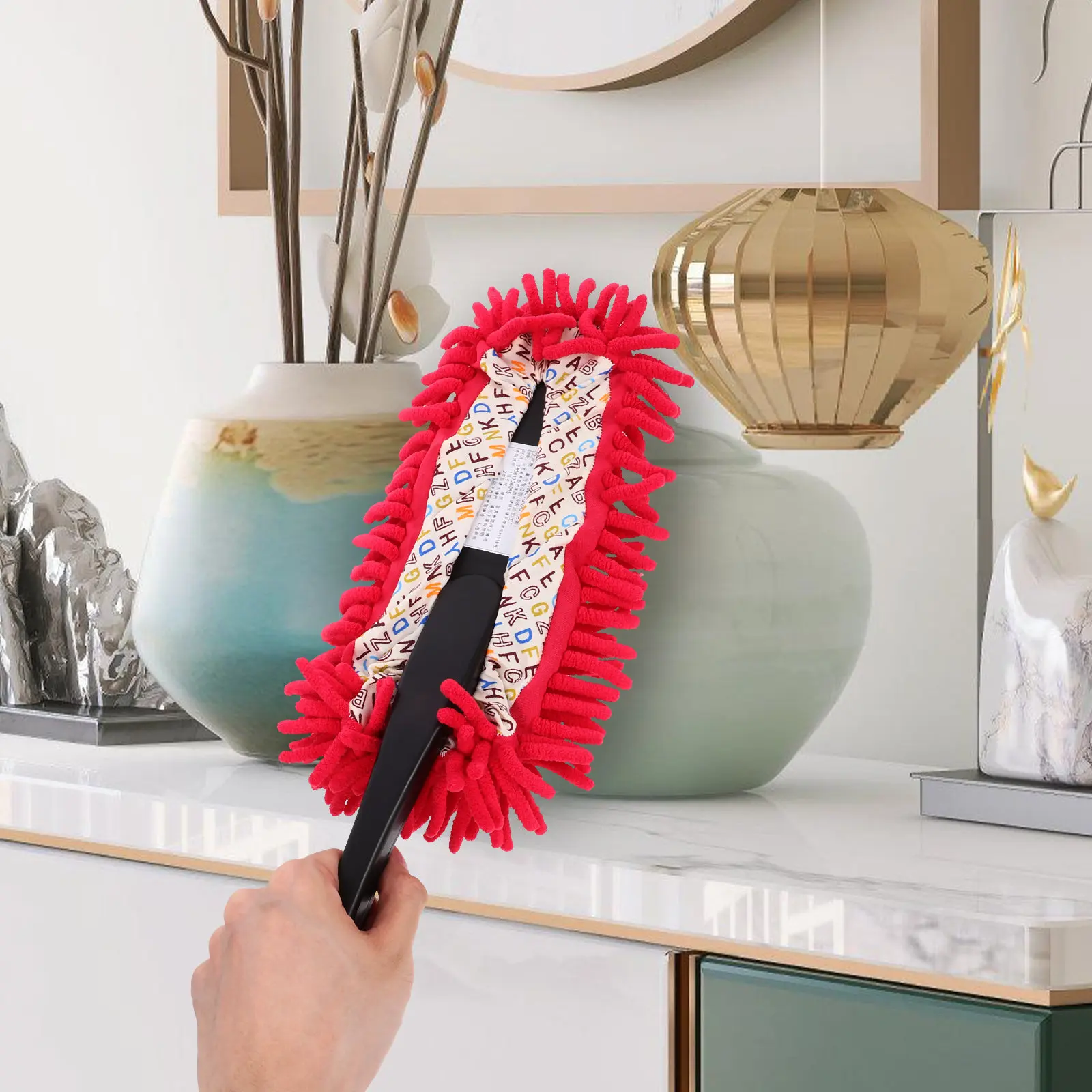 

Набор из 2 щеток для чистки автомобиля: прочные щетки-дустеры для приборной панели, сидений, окон, салона и экстерьера автомобиля, для детальной очистки