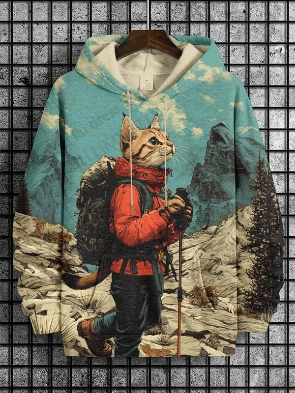 面白い恐竜猫兵士 3d プリントパーカー男性女性ファッション特大パーカートレーナー動物コート女性スウェット紳士服