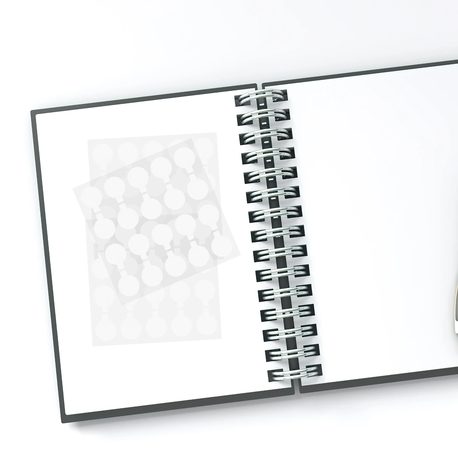 

100pcs Double-sided Nano Glue Adhesive Dots 10X05mm Circle Stickers Acrylic PET Blank Round Gift Labels Sealing Envelopes
