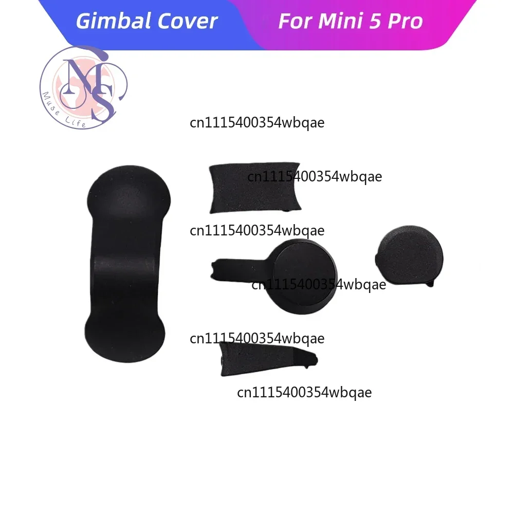 ZOCI-Camera Rear Cover Limiter Inner Side Lower Arm Cap Gimbal Bracket Cover For DJI Mini 5 Pro Drone Replacement Repair Parts