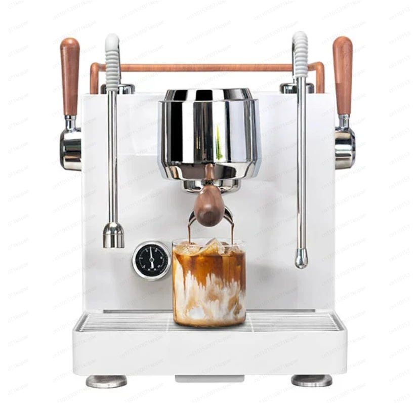 

Italian Semi-automatic Coffee Machine 3-hole Steam Milk Tea Shop for Small Businesses