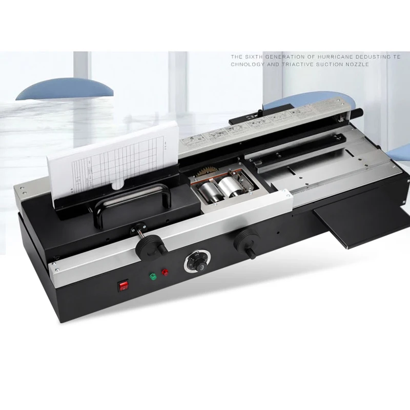 Electricity  Binding Machine Desktop Hot Melt Glue Book Perfect Glue Binder Machine Manual Book of Glue Binding Machine
