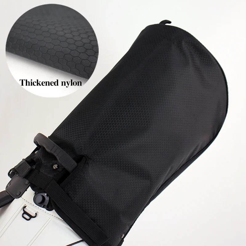Golf Accessories, Golf Bag Proof Dust Cover, Golf Bag Cap, Thickened Waterproof Nylon, Four Activity Buttons
