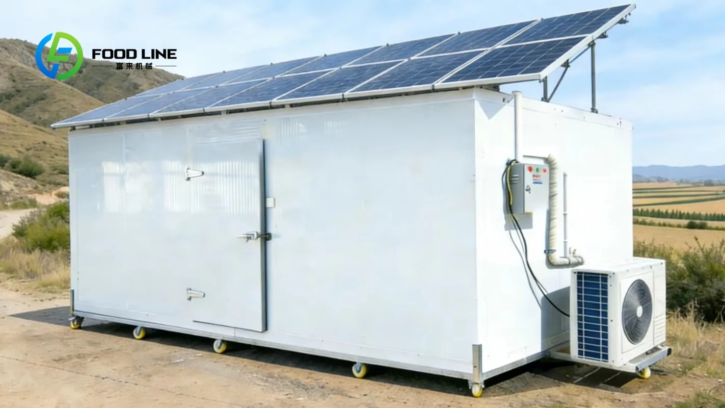 Movable Cold Storage Room Portable Walk In Freezer For Fishery Seafood Market Fresh Keeping Equipment