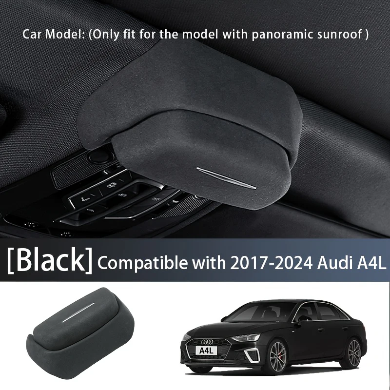 Auto Brillendoos Dak Zonnebril Opslag Clip Auto Levert Interieur Modificatie Accessoires ABS Voor Audi A4L/A6L/Q5L Accessoires