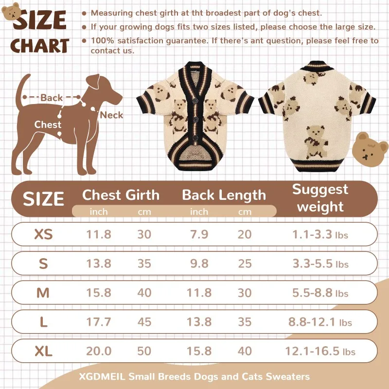 Luxus Hund Pullover Haustier Strickjacke Gestreifte Gestrickte Hund Mantel Chihuahua Warme Kleidung Winter Jacken für Hund Bichon Hund Zubehör – Detail 2