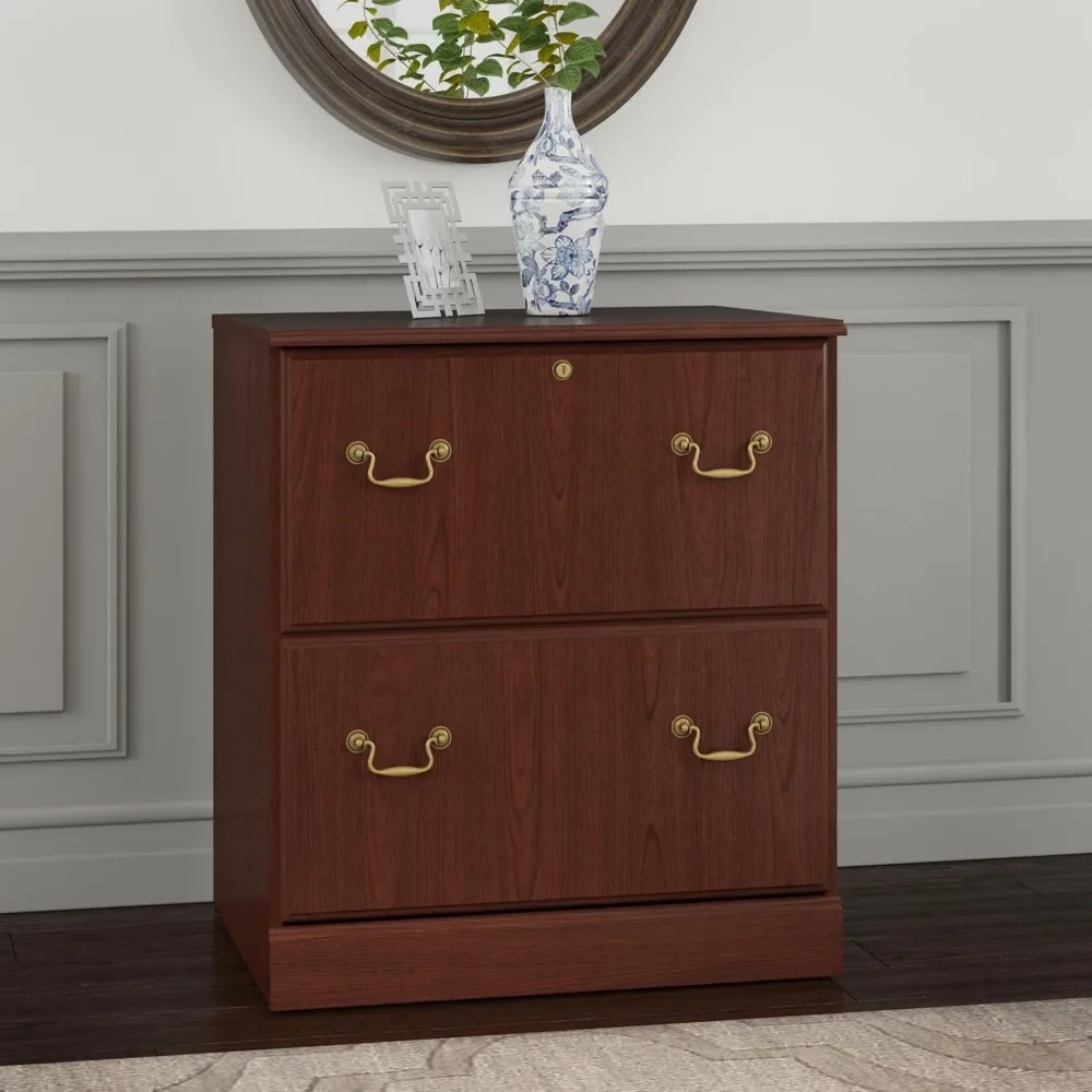 Saratoga Lateral File Cabinet, Harvest Cherry