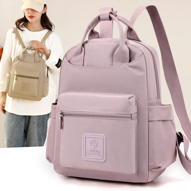 New Women's Fashion Backpack High Quality Large Capacity Women's Shoulder Bag Waterproof Multi Functional Handbag For Women