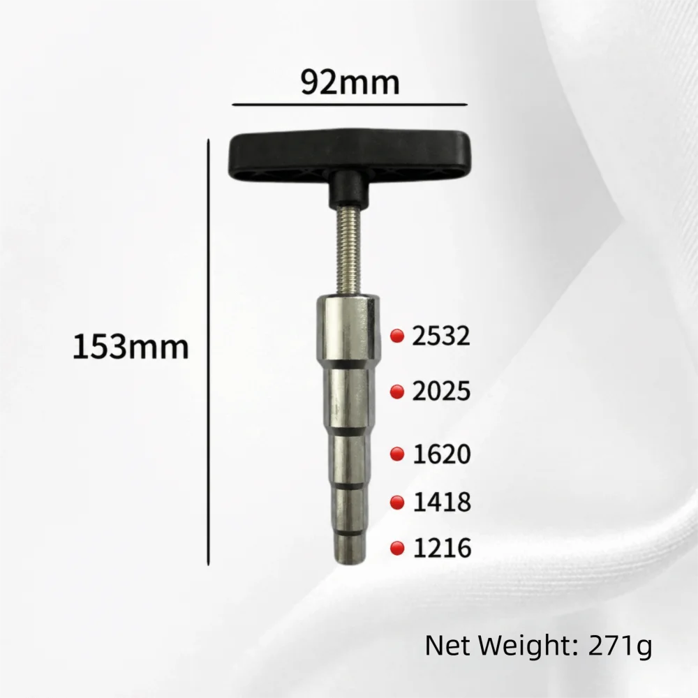 T-Handle 12-25mm Pipe Rounder Tool for PVC PPR  Aluminum Plastic Pipe Plumbing and Household Appliance Repair