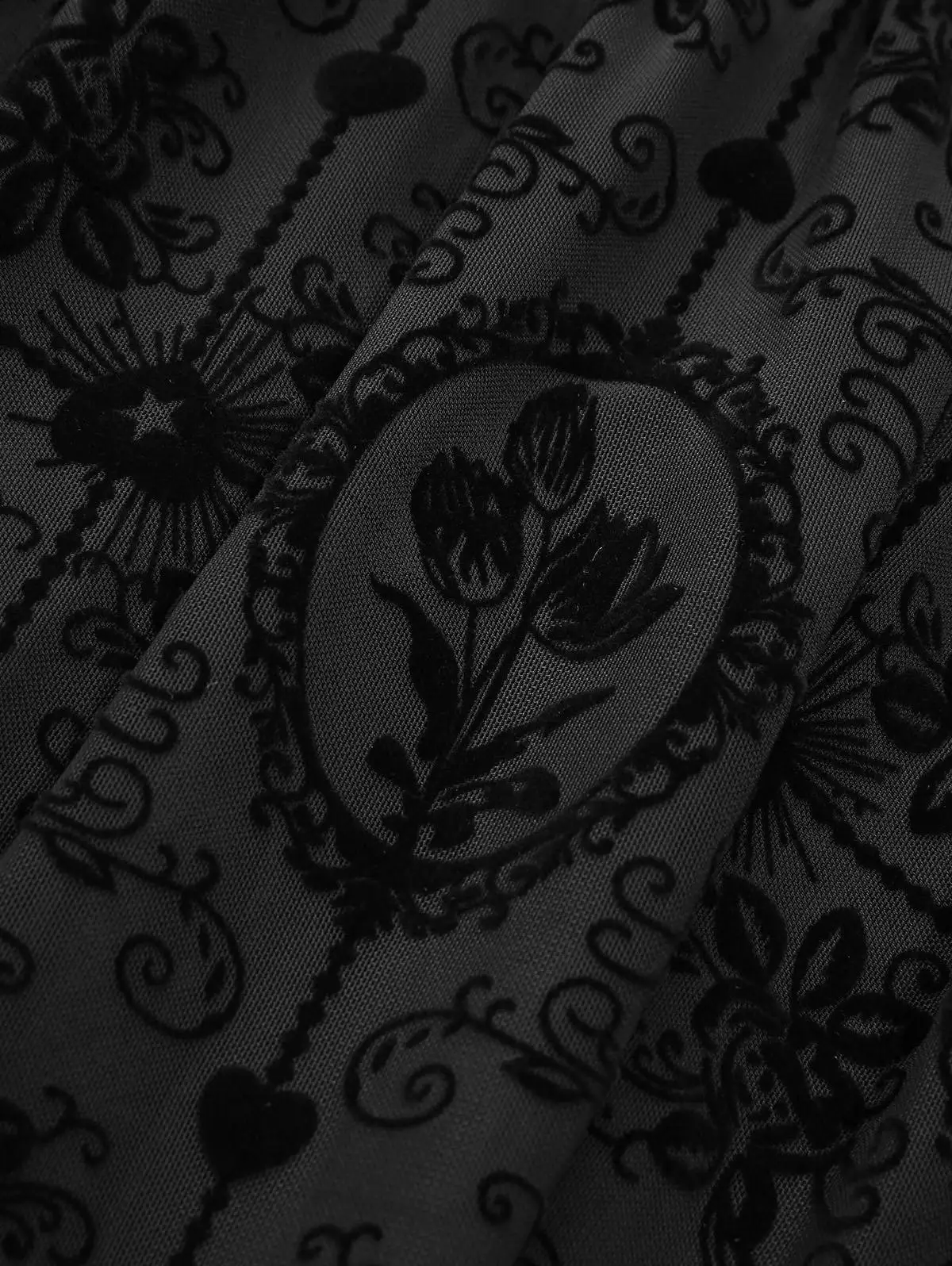 تنورة نسائية بحمالات مقاس كبير من ROSEGAL تنورة أساسية عالية الخصر وزهور دانتيل متدفقة على شكل قلب وإبزيم عالي ومنخفض الشق تنانير سوداء