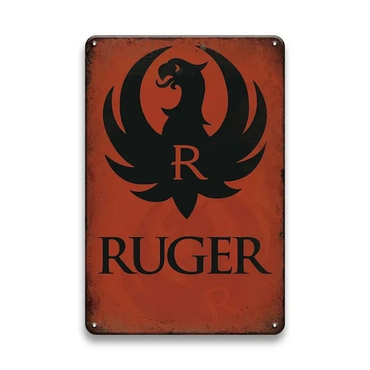 Metal Tin Signs Ruger Beretta Wall Decoration Plaque Vintage Art Poster Iron Painting for Man Cave Home Cafe Garden Club Bar