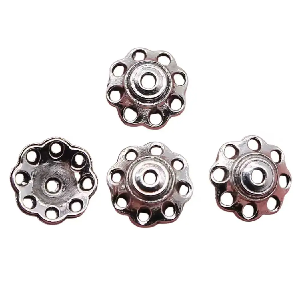 

100pcs 8*8mm Vintage Zinc Alloy metal tibetan silver color bead caps HW2526