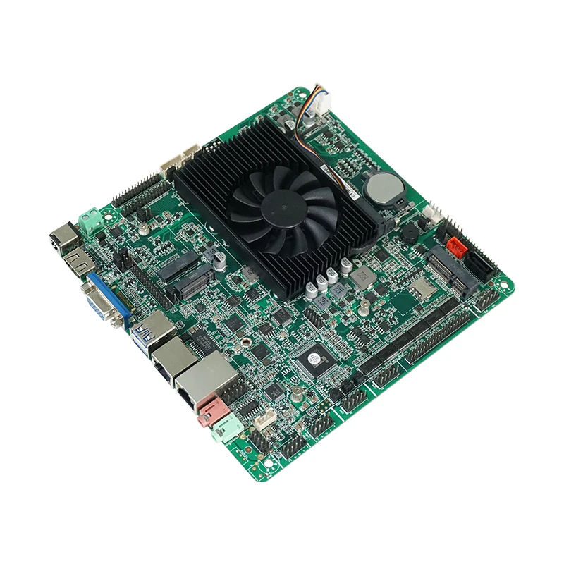 N100DC-ITX main board 12th generation N100 quad-core low power consumption fanless mini host lvds display