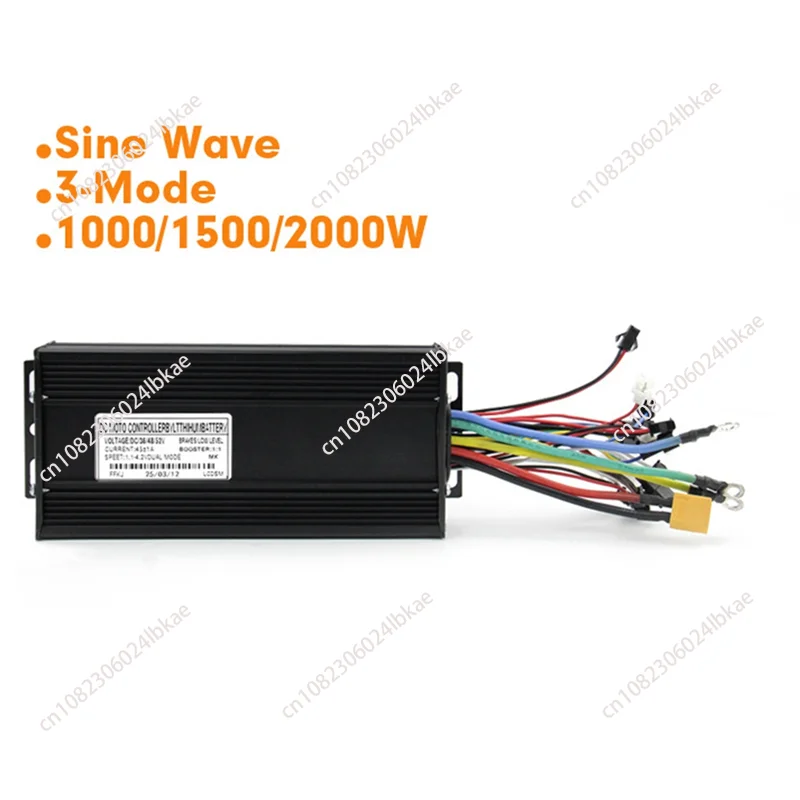 

A89E-36V48V52V 45A Three-Mode Ebike Sine Wave Controller For Electric Bicycle Ebike E-Scooter