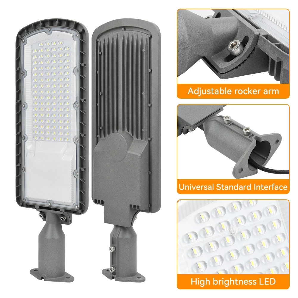 في الهواء الطلق LED أضواء الشوارع السوبر مشرق الجدار مصباح الألومنيوم الغسق إلى الفجر مصباح الطريق مقاوم للماء IP66 الفناء الخلفي مصباح الإضاءة الأمنية #2