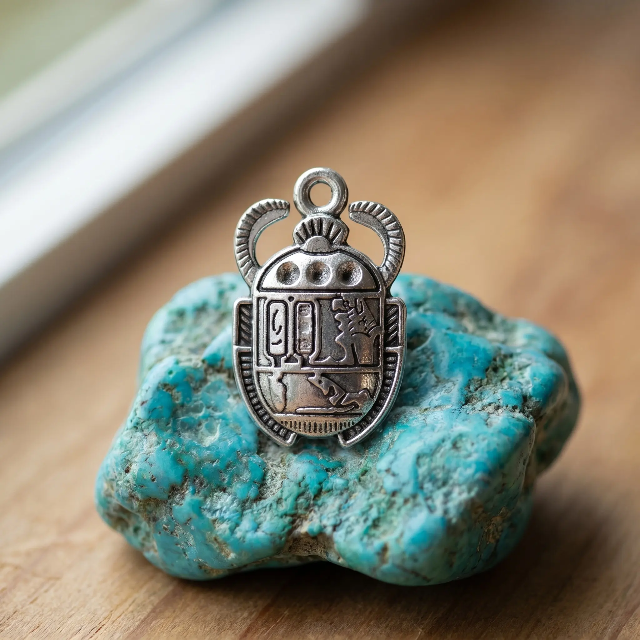 35Pcs Egyptian Scarab Charms Metal Pendant Ornaments for Jewelry Making DIY Bracelets Necklaces Scarab Beetle Pendant Egyptian