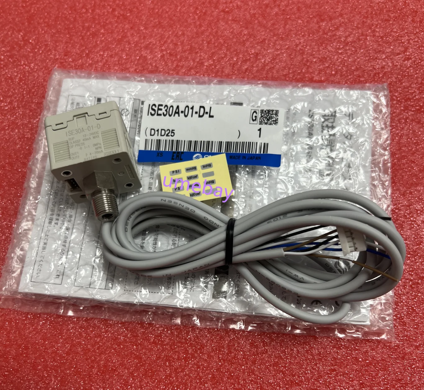 1 piece,  Positive Pressure Switch Sensor，ISE30A-01-A-L  ISE30A-01-B-L   ISE30A-01-C-L   ISE30A-01-D-L
