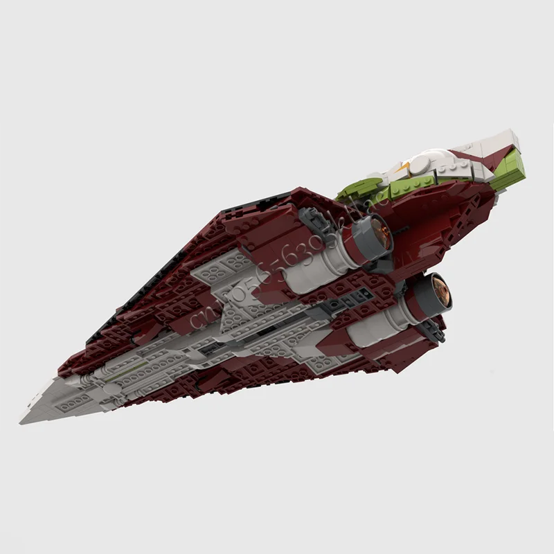 1515 PCS MOC Star Battle Custom Starfighter Transforming Spaceship Model Building Blocks Stacking Bricks Creative Kid Toy Gifts