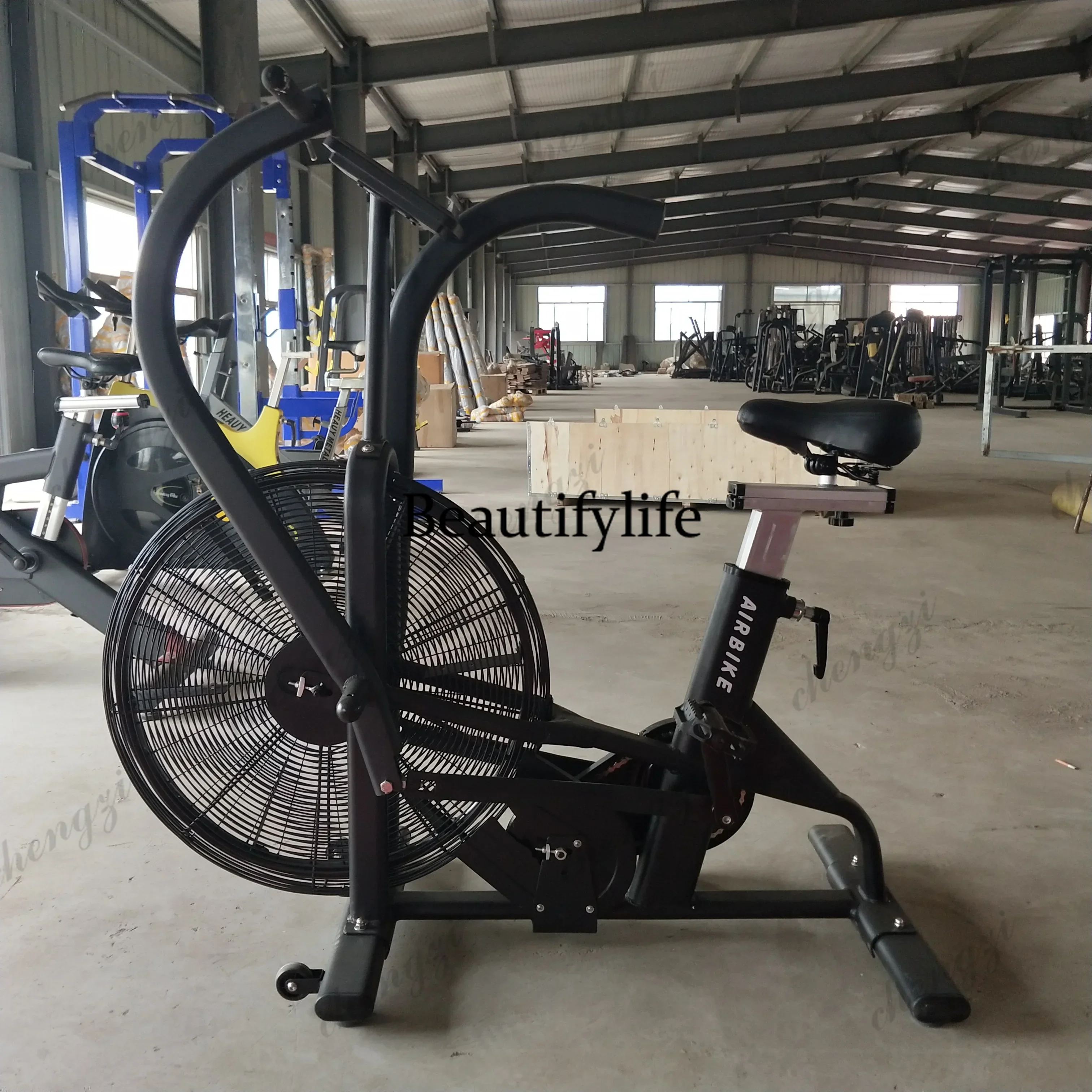 EOM New Commercial Silent Wind Resistance Anaerobic Exercise Bike