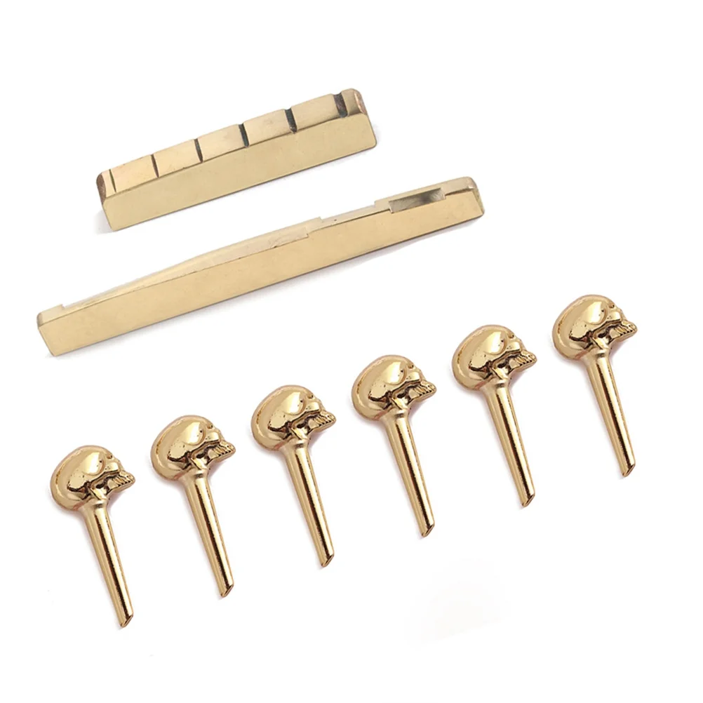 

Guitar Brass Bridge Guitar Bridge Acoustic Guitar Bridge Guitar Bridge Parts Bridge with Nut