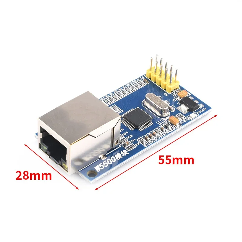 USR-ES1 W5500 SPI to LAN Ethernet Network Module Converter TCP IP 51/STM32 SPI Interface W5100 For Arduino Internet of Things