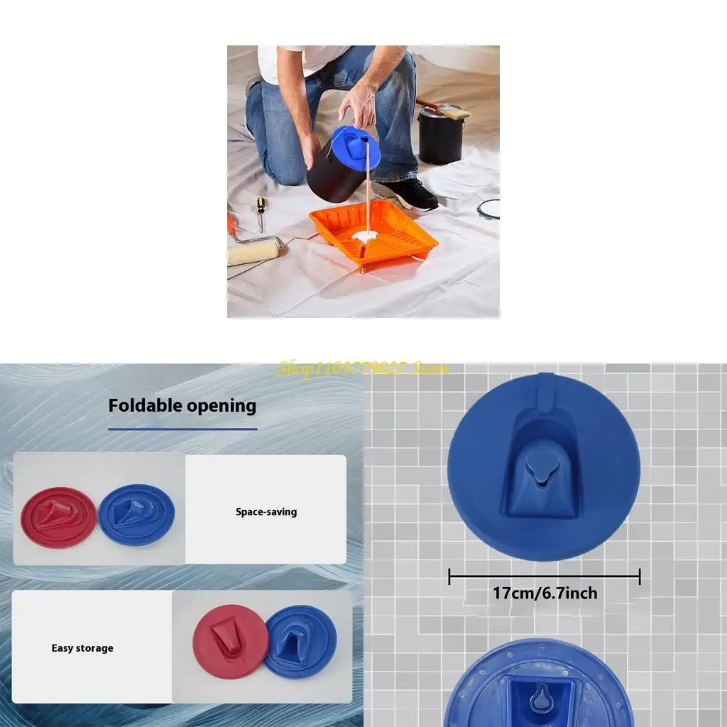 

C4DF -герметичная краска банка с пылепроницаемой краской может крыть с помощью складного изделия из ковша краски для ковша