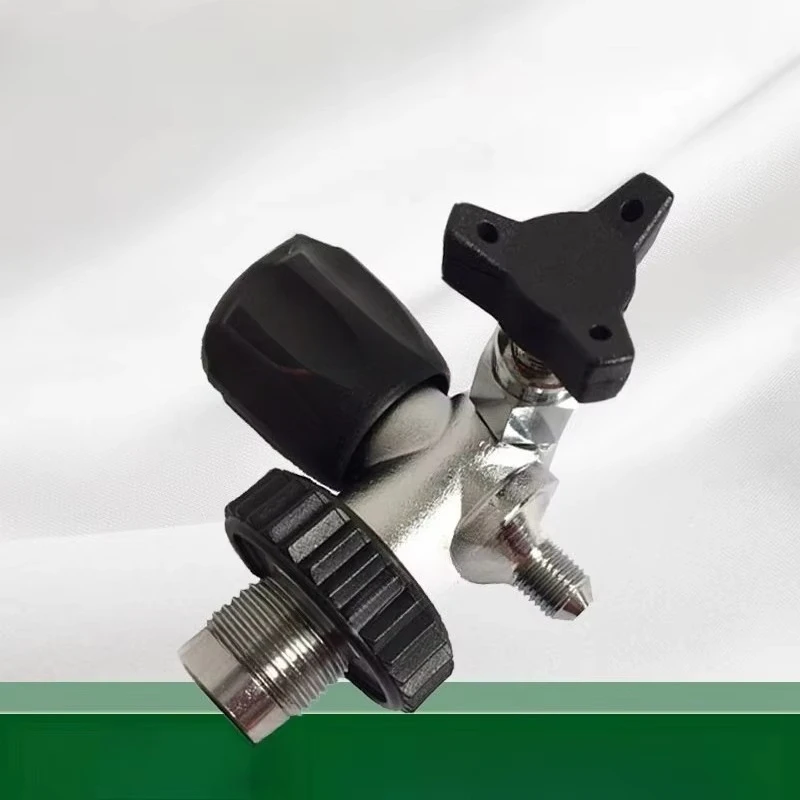 NEW   G5/8 Inflatable Valve Diving Fire Inflatable Handle Valve Switch Universal Interface Inflatable Pump
