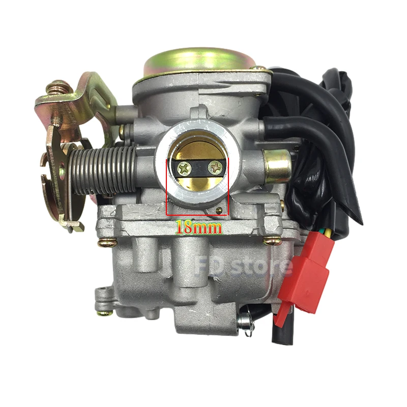 Gaźnik o otworze 18 mm 139QMB 139QMA GY6 50cc 60cc 80cc Carb 4-suwowy skuter motorower ATV