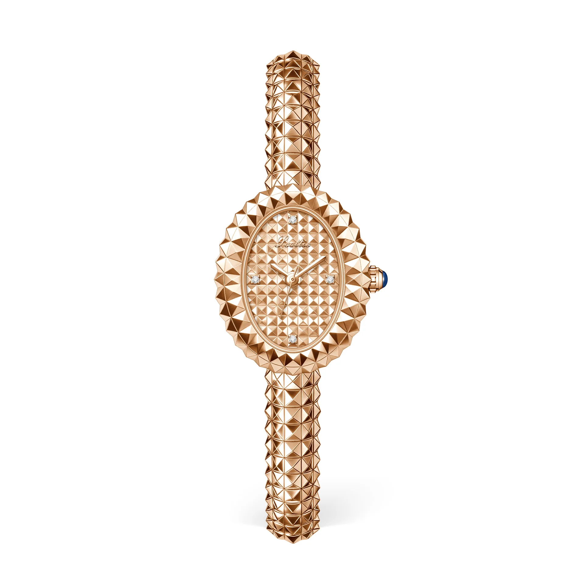Women's Fashion Waterproof Quartz Watch with Steel Band Ultra Thin Jewelry Clasp Hot Style