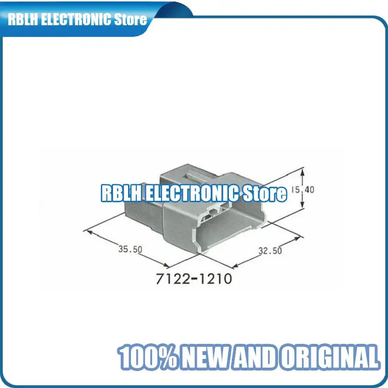 

10 шт./лот, новый и оригинальный разъем 7122-1210