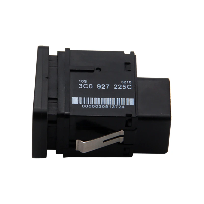 1pcs Auto Car Parking Brake Switch For Passat B6 Handbrake Button Switch Replacement For VW Passat B6 R36 C6 Cc 3C0927225C Black
