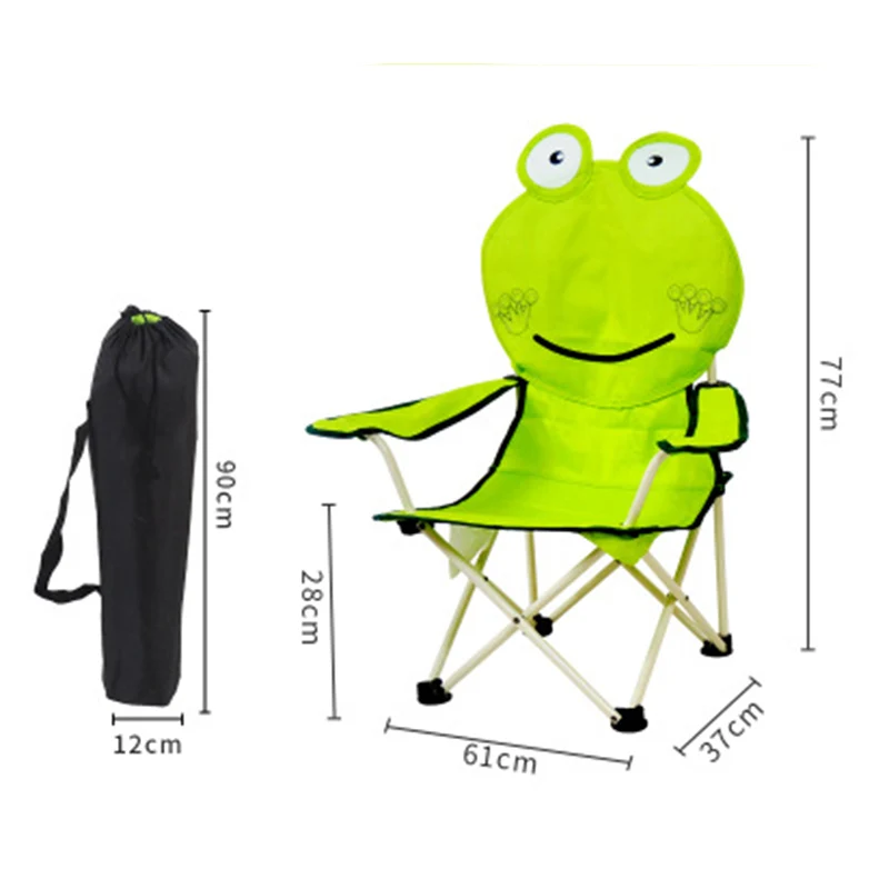 2023New 600D Oxford Children Outdoor Portable Folding Stool Beach Chairs Mini Amping Barbecue Fishing Sketch Durable Comfortable