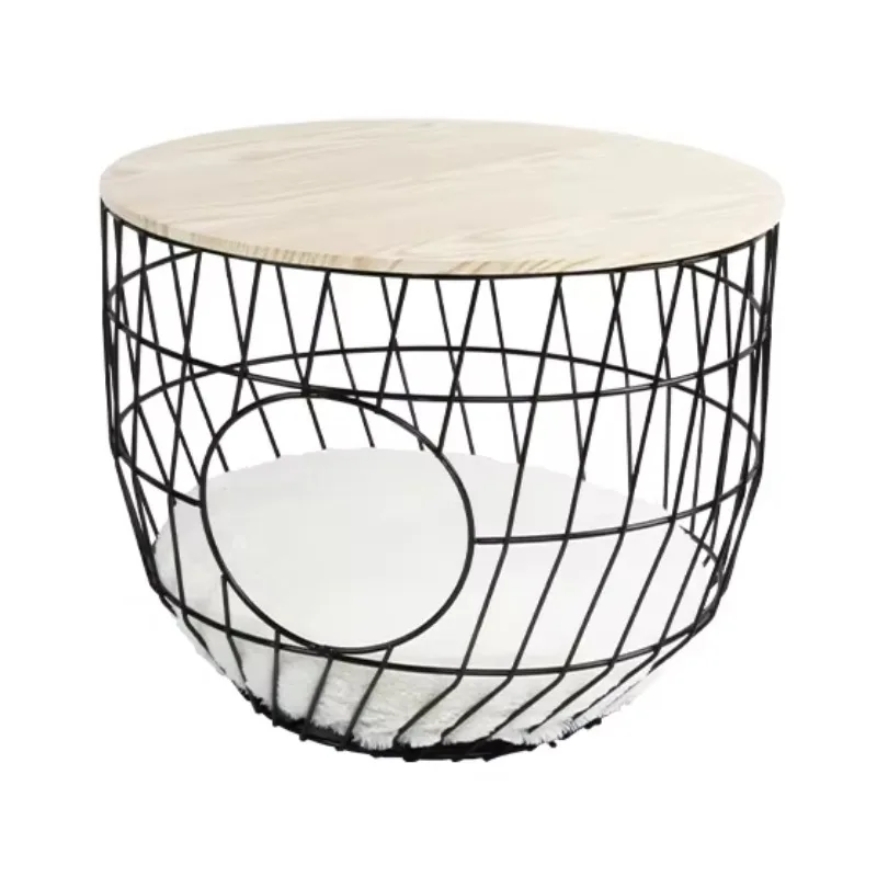 

Лопичный полый кошачий стол, дышащее кошачье гнездо с подушкой, расслабляющий сон, развлечения, стол для скалолазания с котенком