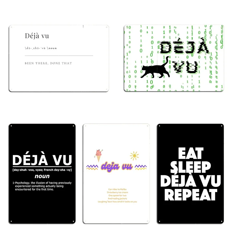 Deja Vu Area Sign M…