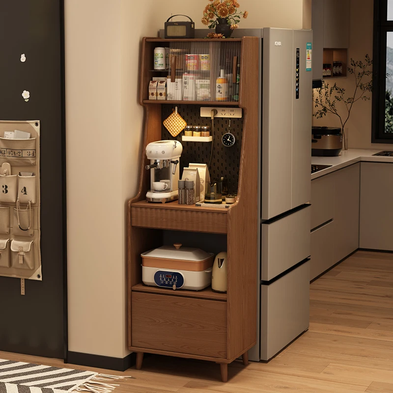 

Деревянный тонкий настенный высокий кухонный шкаф для гостиной, шкафчик для хранения вещей, прихожая Anrichte Coffee Madie Da Soggiorno Moderne, мебель