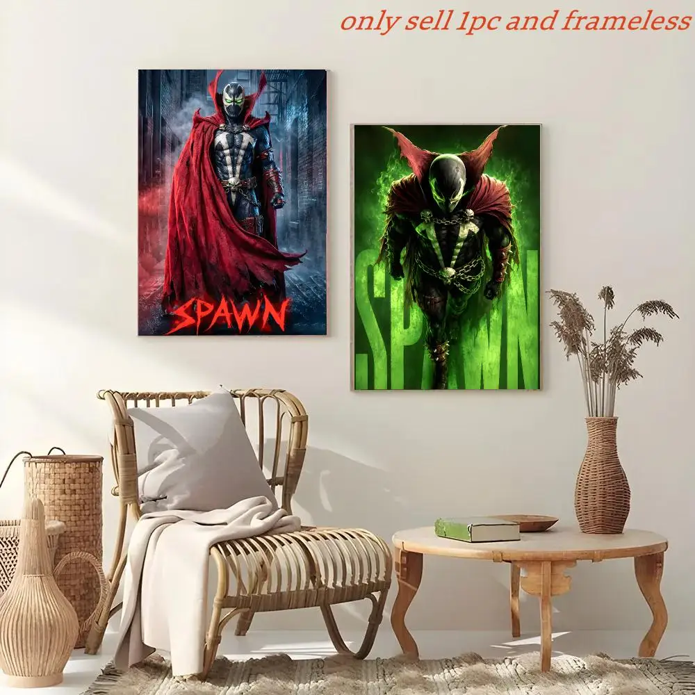 Superhero Anime S-Spawn Poster Painting And Print Wall Art Picture For Home Room Decor Gifts