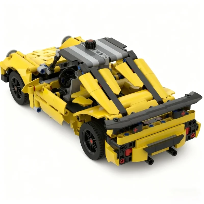 651 قطعة MOC التقنية بورشيد البديل بناء نموذج اللبنات فكرة البناء ألعاب تعليمية هدية الكريسماس الطوب الاطفال