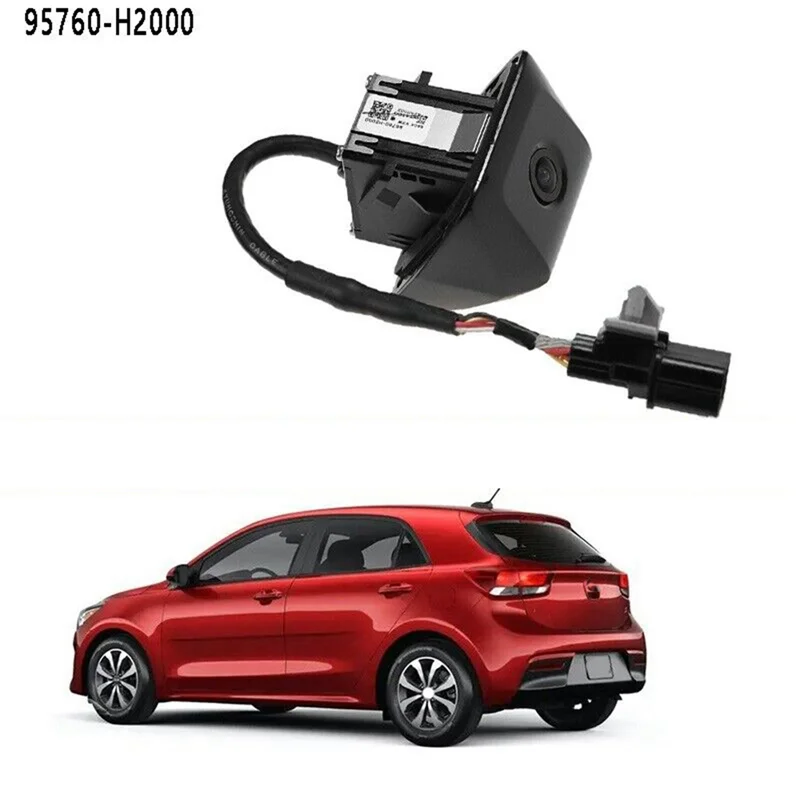 95760-H2000 Câmera de backup de visão traseira do carro para Kia K2 Rio Câmera de estacionamento 95760H2000