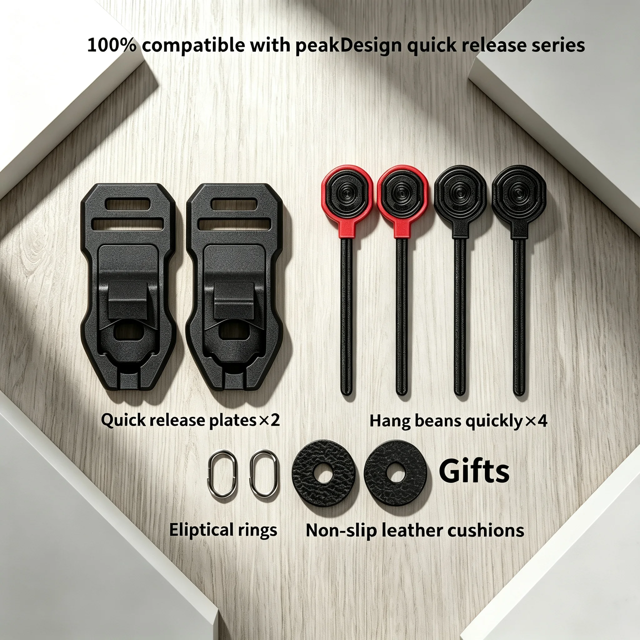 Quick Release Strap Connector Buckle Anchor Bean for Camera Neck Wrist Shoulder Strap SonyNikon Fuji DSLR Mirrorless Accessories