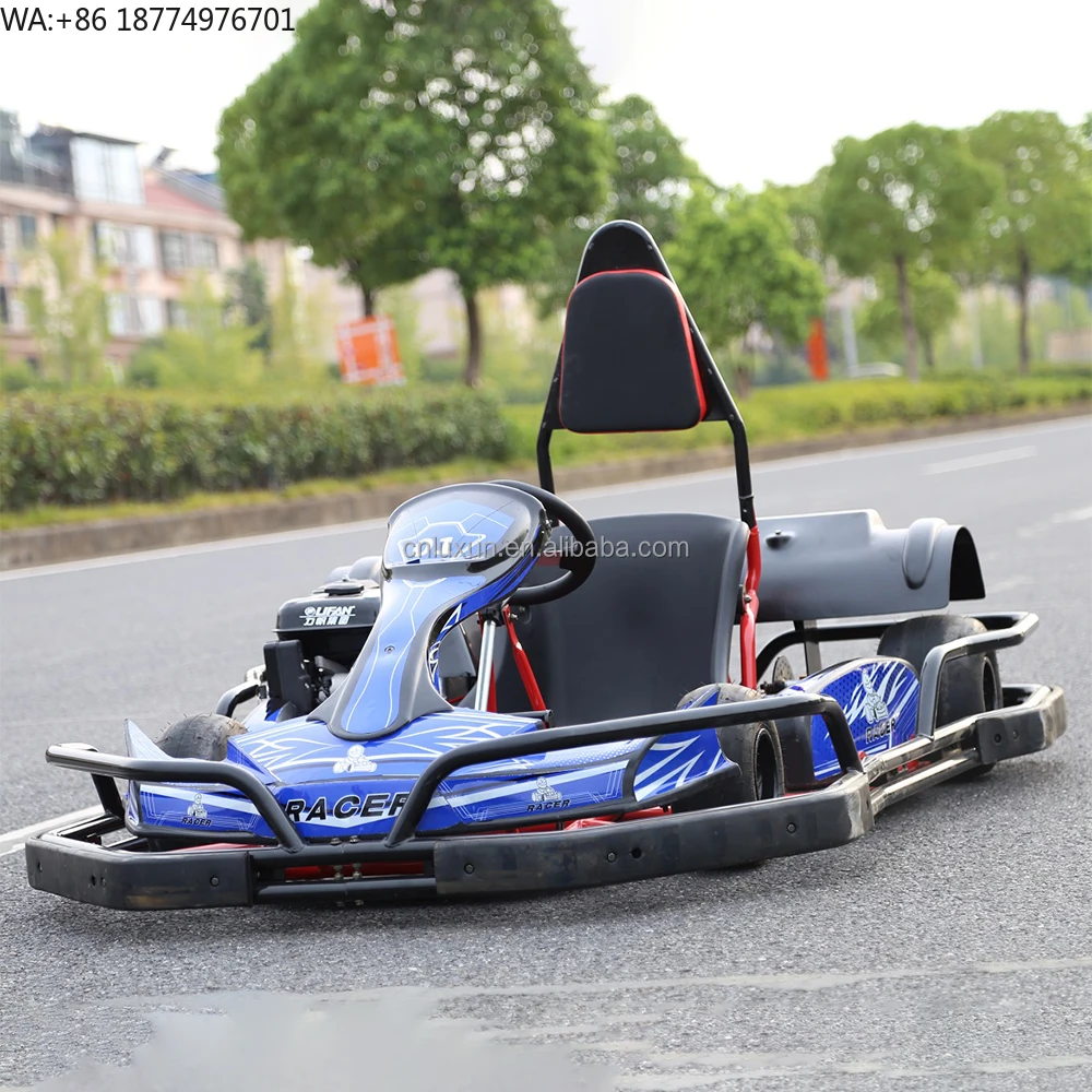 Custom Color Go Kart Chain Drive Adult Outdoor Drift Car 2 Seat 4 Stroke air Cooler 270cc Gas Go Karts