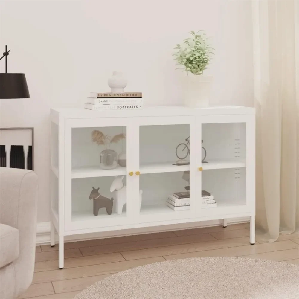 

Sideboard,Buffet Cabinet Storage Kitchen Cabinet Farmhouse Buffet Server Bar Wine Cabinet Console Table for Kitchen,Dining Room,