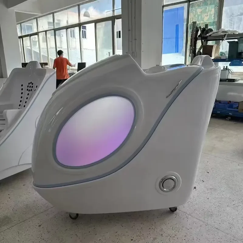 for Infrared Ozone Standing Electric Sauna Capsule Multi Voltage Compatible China US Australia EU UK Japan ABS Body Shell