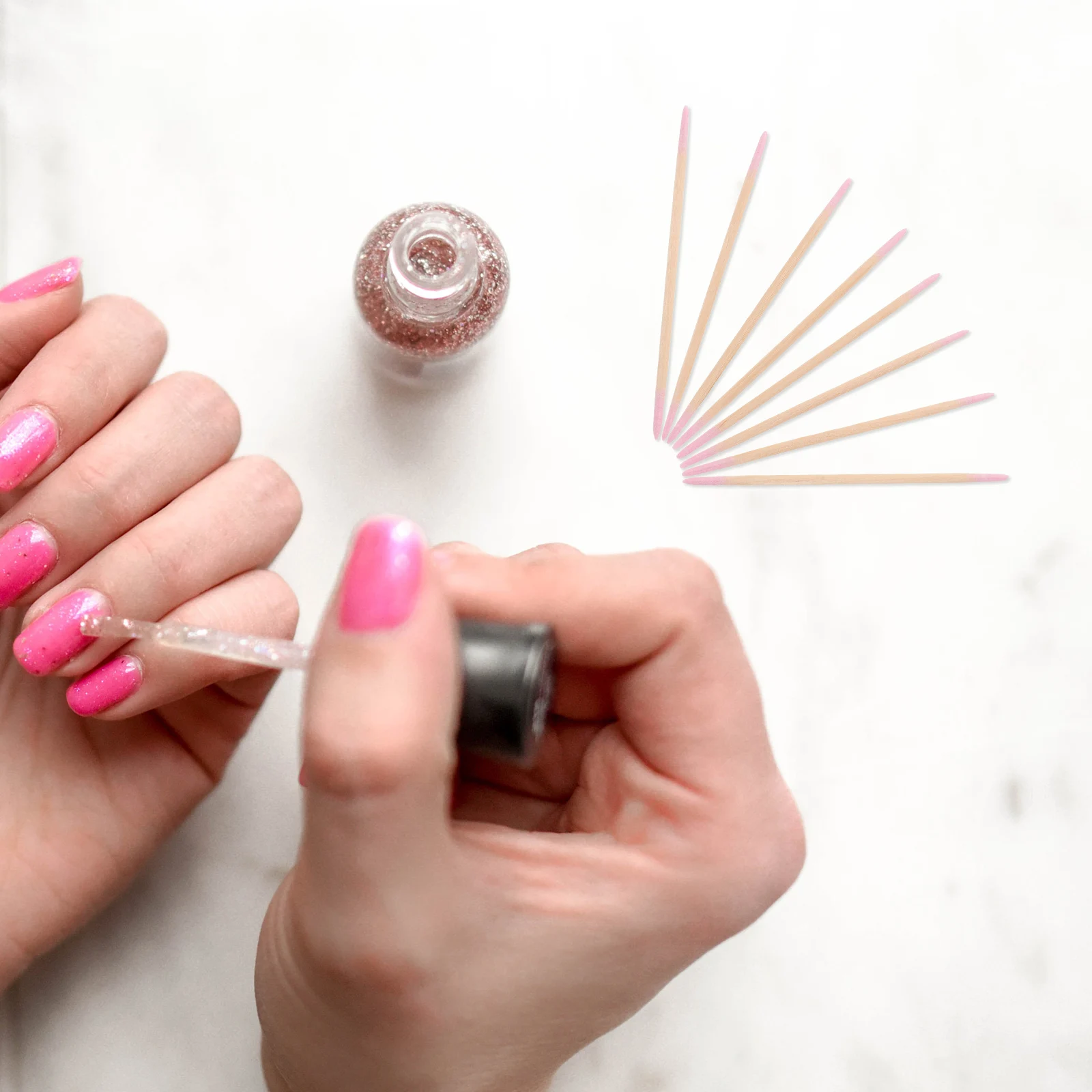 

1500Pcs Cotton Swabs for Microblading Double Ended Pointed Tip Applicator Nail Artist Supplies Crafting Swab Tools Professional