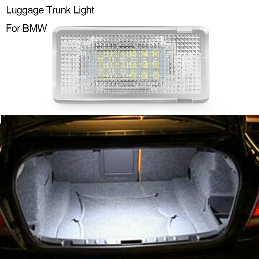 Luggage Trunk Light For BMW E46 E60 E90 E92 E93 E39 E87 Canbus No Error Interior Glove Box Lamp For BMW E81 E82 E87 E88 F20 F21