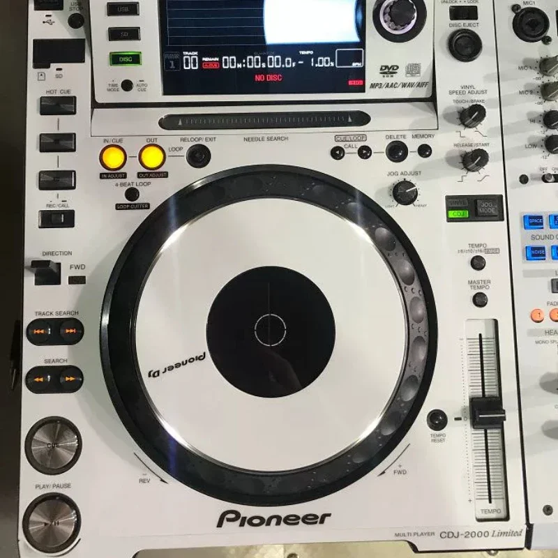 CDJ2000Limited Disc Player Panel Protective Film White Full Surround Limited Edition.Not DJ Controller!