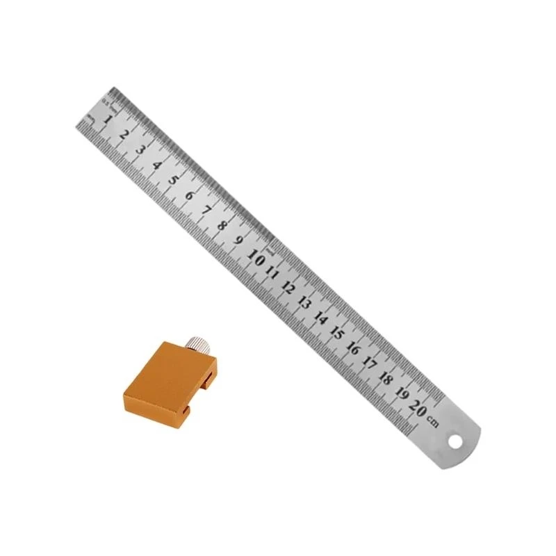  Aluminum Measuring Gauges with Sliding Block for Accurate Woodwork Projects Use