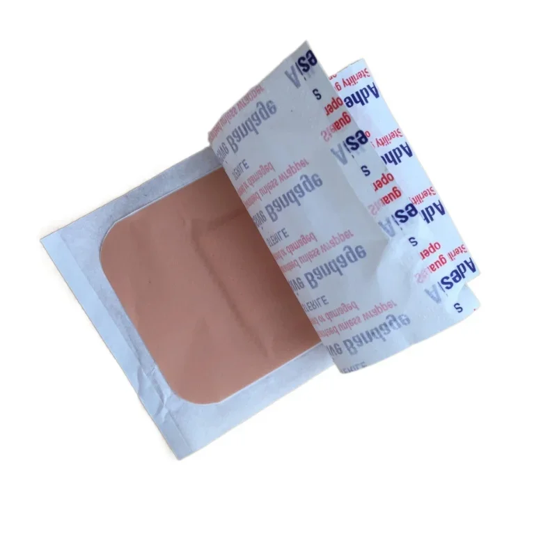 20 ชิ้น/เซ็ตขนาดใหญ่ Band Aid เข่า Dressing Patch แผลพลาสเตอร์สําหรับ First Aid เทปกาวผ้าพันแผลกล้ามเนื้อเทป Woundplast